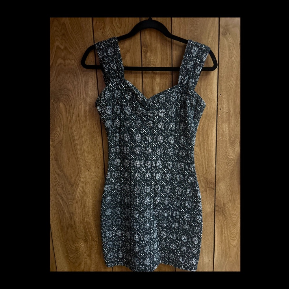 90s  Mini Quilted Dress